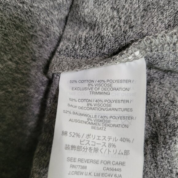 Madewell T-Shirt Womens Size Small Gray Colorful Squares Short Sleeve Tee top - Picture 5 of 5